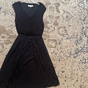 LOFT Black Maxi Dress